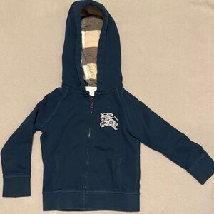 Burberry Dark Blue Kids Hoodie